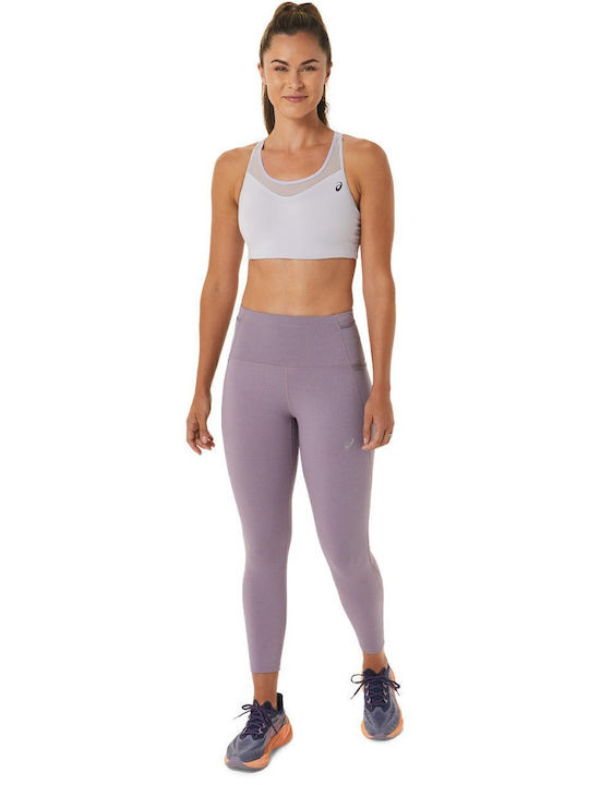 Wild Camo Running Γυναικείο Cropped Κολάν Ψηλόμεσο Μωβ