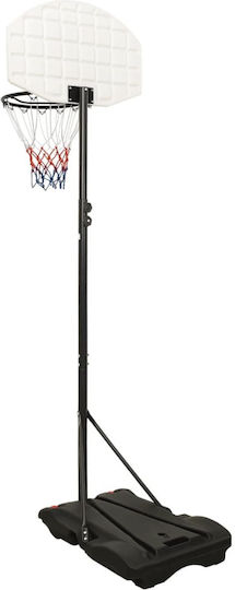 vidaXL Adjustable Baskelball Hoop with Stand 216-250cm