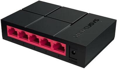 Mercusys MS105G v1 Unverwaltet L2 Switch mit 5 Ports Gigabit (1Gbps) Ethernet