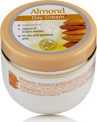 Rosa Impex Almond Moisturizing Day Cream Suitable for Dry/Sensitive Skin with Vitamin C 100ml