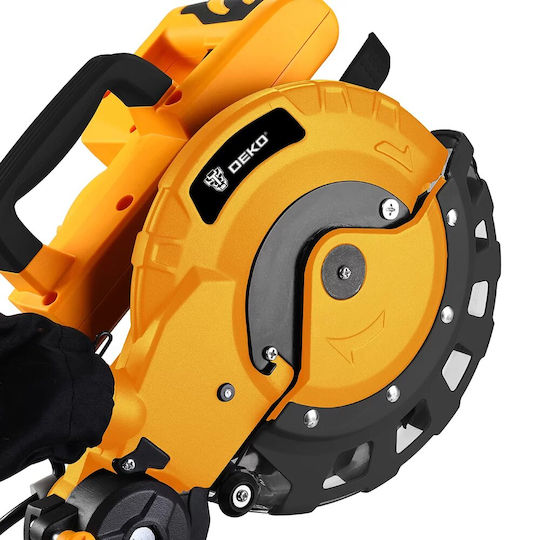 Deko Φαλτσοπρίονο Ρεύματος 1450W Διαμέτρου 210mm