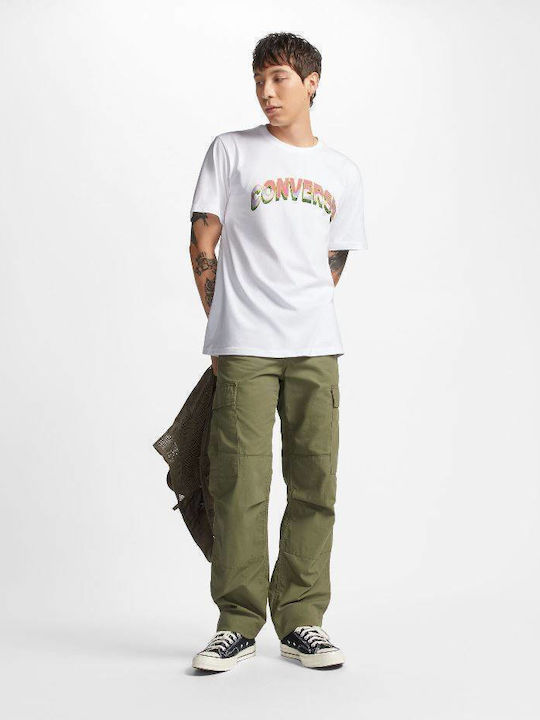 Grass Mirror T-shirt Λευκό