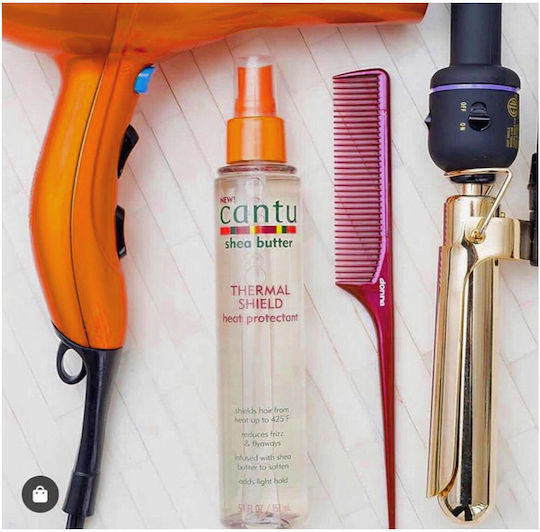 Cantu Thermal Shield Spray Θερμοπροστασίας Μαλλιών για Ίσιωμα 151ml