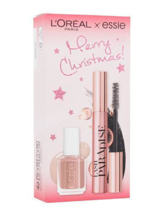 L'Oreal Paris x Essie Merry Christmas Set de machiaj pentru față și corp Ochi Roz 2buc L'Oreal Paris x Essie Merry Christmas Set de machiaj pentru față și corp Ochi Roz 2buc