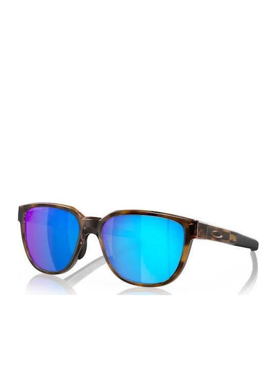 Oakley Actuator Men's Sunglasses with Brown Tartaruga Plastic Frame and Blue Polarized Lens OO9250-04
