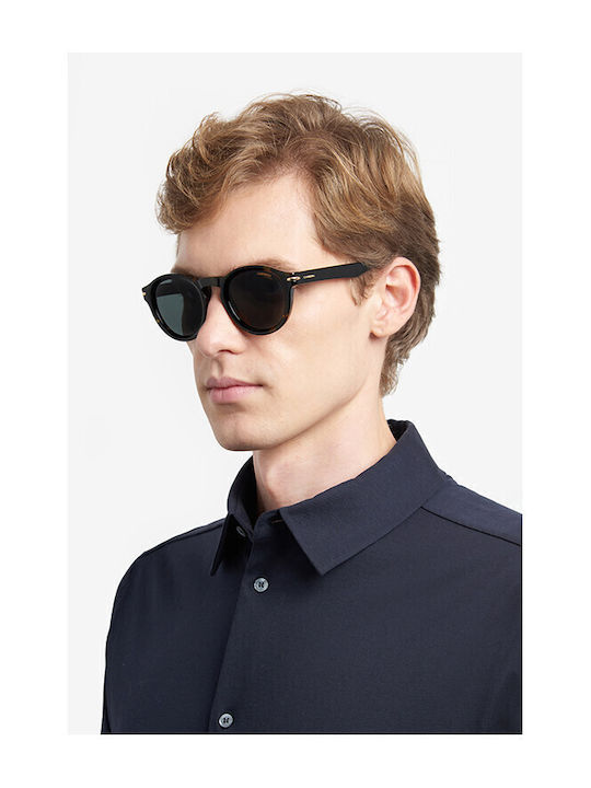 Carrera Unisex Γυαλιά Ηλίου με Καφέ Ταρταρούγα Κοκκάλινο Σκελετό και Γκρι Φακό 306/S 086/QT