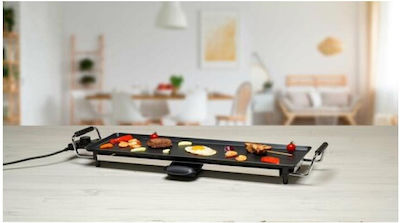 Alpina Teppanyaki Grillplatte mit einstellbarem Thermostat 2000W 70x23cm