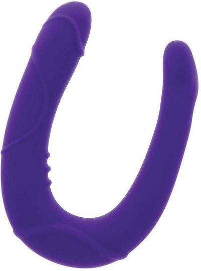 ToyJoy Vogue Mini Διπλό Dildo Μωβ 30cm