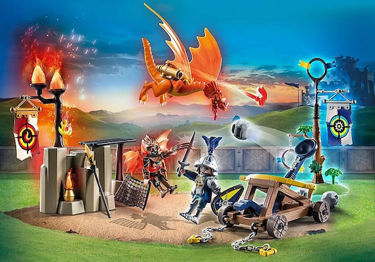 Playmobil Novelmore vs Burnham Raiders Πίστα μάχης για 4-10 ετών