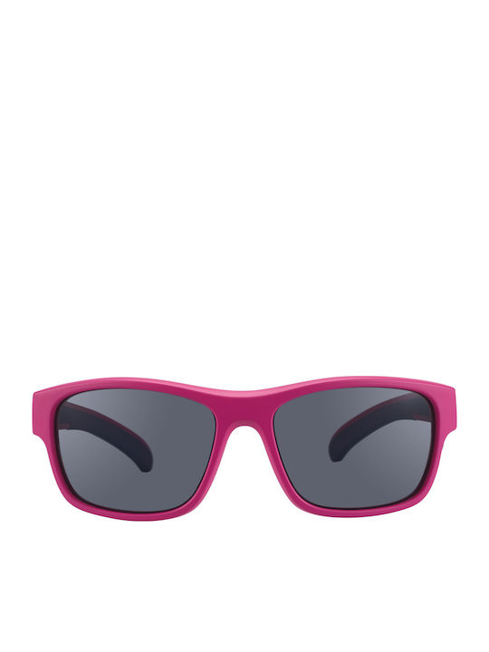 Micro Unicorn Τετράγωνα Παιδικά Γυαλιά Ηλίου με Polarized Φακό Ζωάκια Ροζ