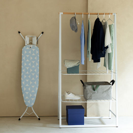 Brabantia Fresh Breeze Foldable Ironing Board for Steam Iron 110x30x96cm