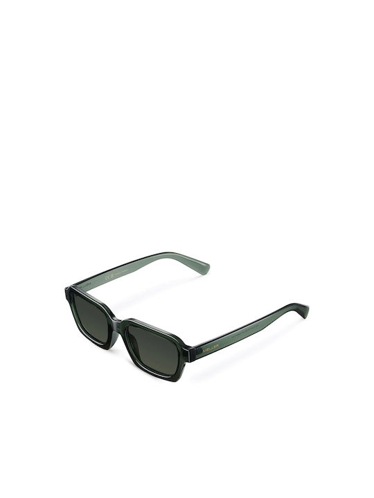 Meller Adisa Sunglasses with Green Plastic Frame and Green Polarized Lens AD-FOGOLI