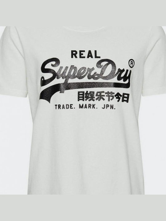 VINTAGE LOGO Women's T-shirt White