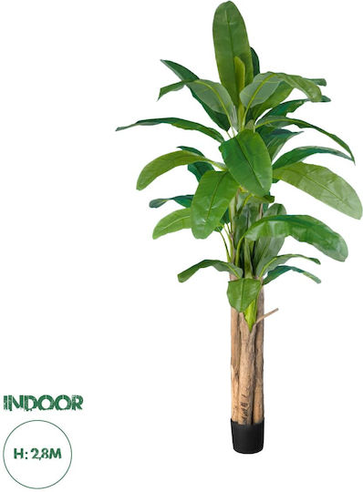 Plantă Artificială în Ghiveci Musa Green 280cm GloboStar