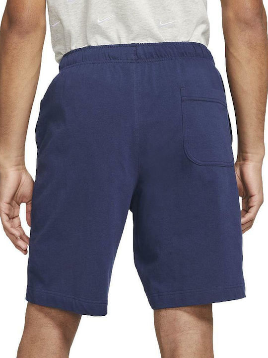 Sportswear Club Αθλητική Ανδρική Βερμούδα Navy Μπλε
