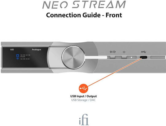 iFi Audio Neo Stream Streamer Silber