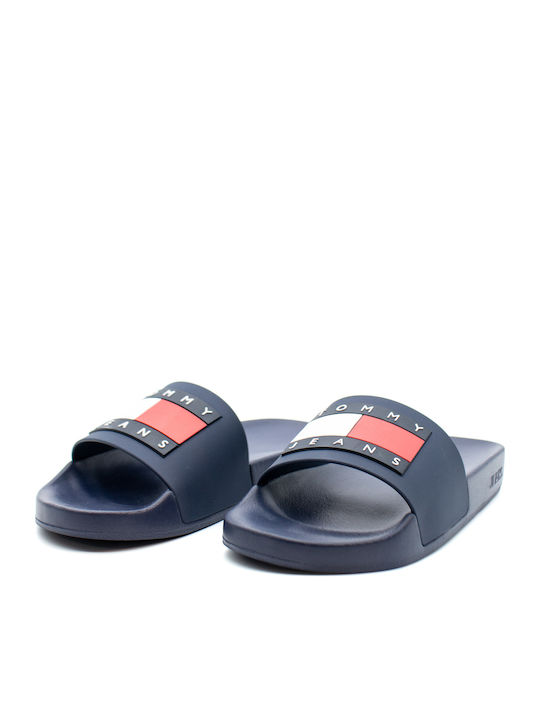 Frauen Flip Flops in Marineblau Farbe