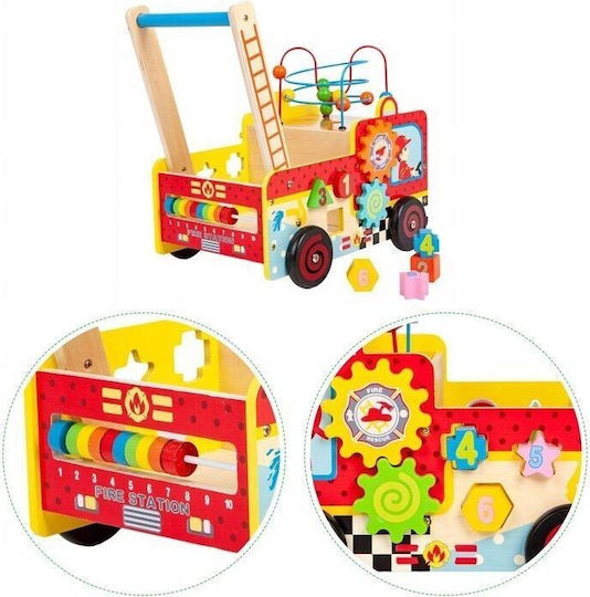 Ecotoys Πυροσβεστικό Αυτοκινητάκι Πολύχρωμη