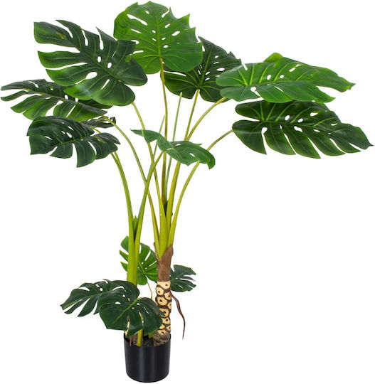 Plantă Artificială în Ghiveci Monstera Green 140cm GloboStar