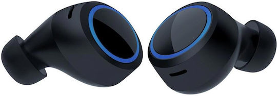 Creative SenseMore Air Earbud Bluetooth Handsfree Ακουστικά με Αντοχή στον Ιδρώτα και Θήκη Φόρτισης Μαύρα