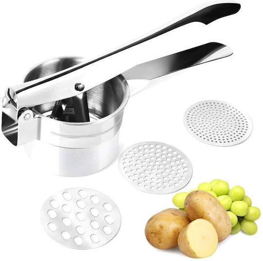 Herzberg Potato Press Made of Stainless Steel