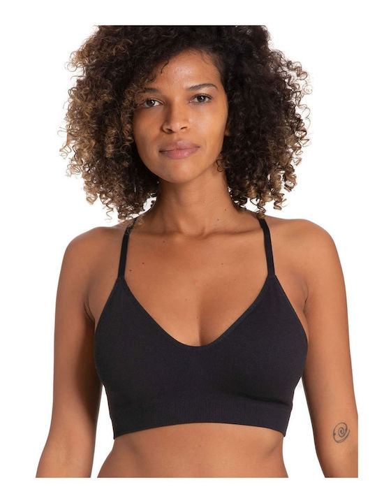Revive Women's Sports Bra with Light Padding Black/Beige 2Pack