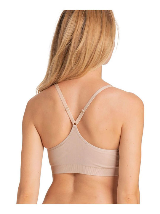 Revive Women's Sports Bra with Light Padding Black/Beige 2Pack
