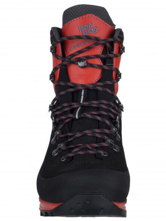 Hanwag Alverstone II GTX Herren Wanderschuhe Wasserdicht mit Gore-Tex-Membran Rote