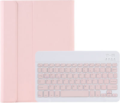 10.5 X200 X205 Flip Cover cu Tastatură Engleză SUA Rose Gold (Galaxy Tab A8) EDA002767901C