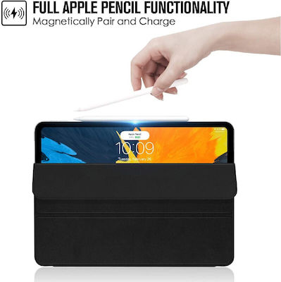 Ancus Magnetic Three-fold Flip Cover Synthetic Leather Black (iPad Pro 2018 11" / iPad Pro 2020 11" / iPad Pro 2021 11") 33287