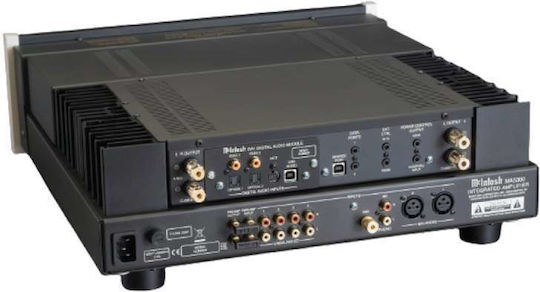 McIntosh MA5300 Ολοκληρωμένος Ενισχυτής Hi-Fi Stereo 160W/4Ω 100W/8Ω Μαύρος