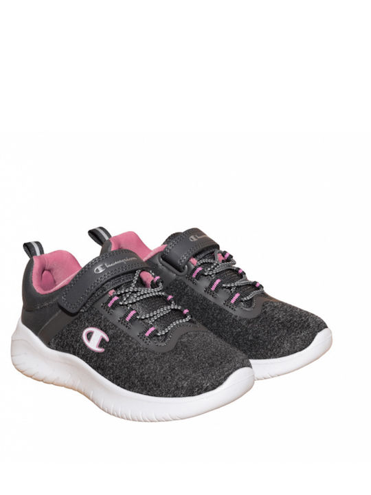 Παιδικά Sneakers με Σκρατς Γκρι