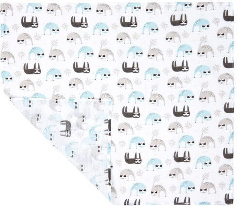 Jukki Flannel Swaddle Blanket Multicolour 70x80cm