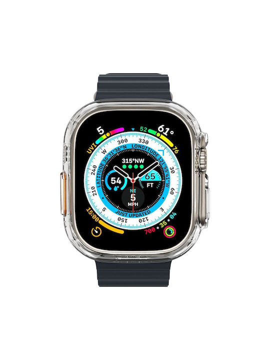 Spigen Thin Fit Plastic Case in Transparent color for Apple Watch Ultra 49mm