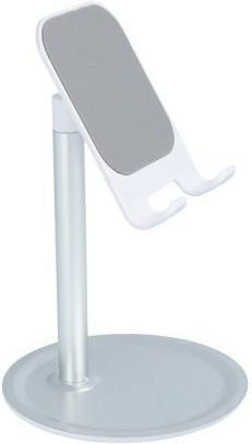 Foldable Universal Desk Holder Ασημί