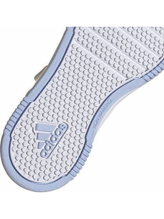 Tensaur Sport 2.0 CF K Încălțăminte sport Joasa pentru copii cu scai Albe