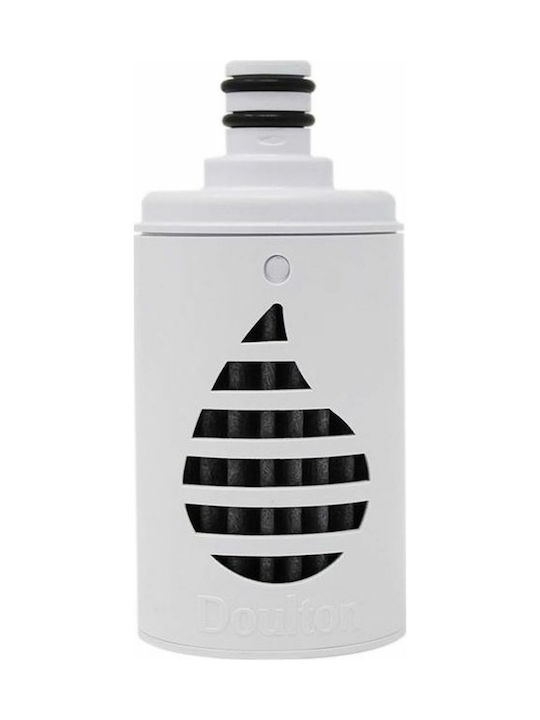 Doulton Taste Πλαστικό Παγούρι με Φίλτρο 500ml Διάφανο/Μαύρο
