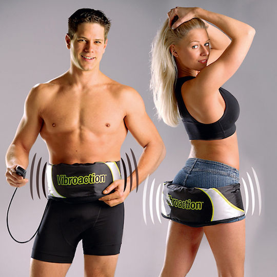 ISL Vibroaction 0410 Abdominal and Buttock Fitness Belt