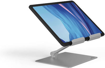 Durable Rise Silver Tabletständer Schreibtisch in Silber Farbe