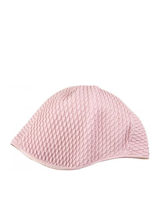 Mitsuko Adult Swimming Cap Made of Silicone Pink
