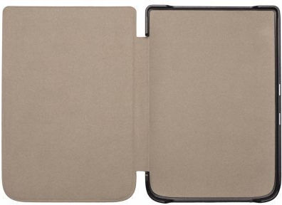 Pocketbook Shell Series Flip Cover Καφέ (Basic 4 / Basic Lux 2 / Touch Lux 4 / Touch Lux 5 / Touch HD 3 / Color)