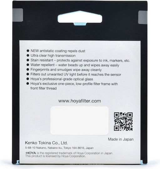 Hoya Fusion Antistatic Next Filter UV 52mm for Camera Lenses