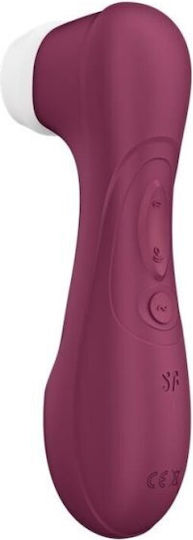 Satisfyer Pro 2 Generation 3 Sauger Vagina mit Vibration Wine Red 1Stück