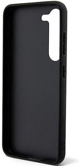 Guess Glitter Flakes Back Cover Plastic Negru (Galaxy S23+)
