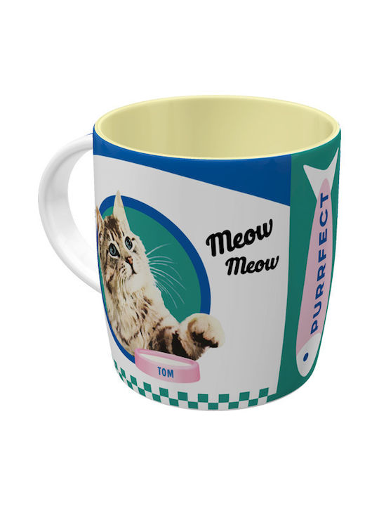Nostalgic Art Better Together Cats Cană Ceramică Multicoloră