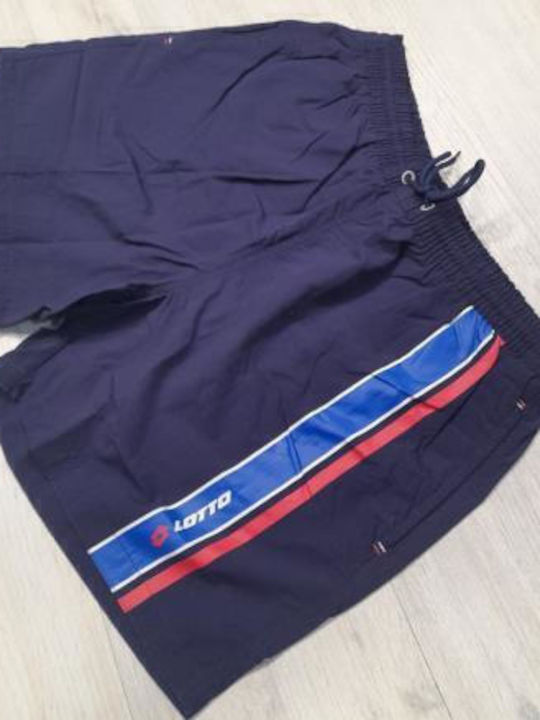 Lotto Herren Badebekleidung Shorts Marineblau Gestreift