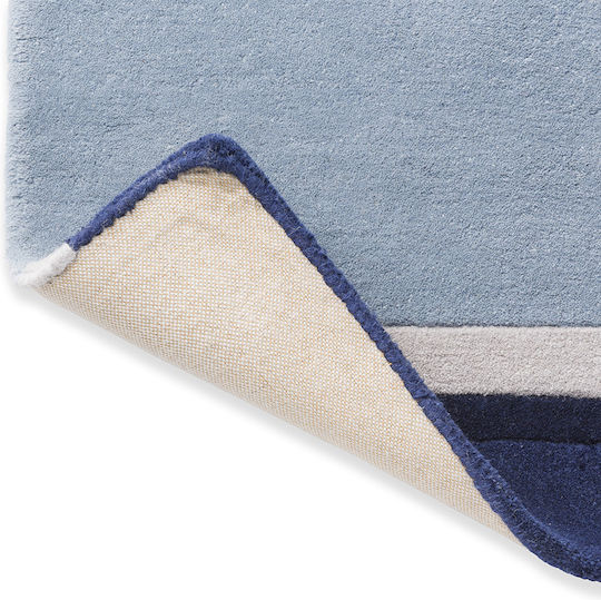 Laura Ashley Eaton Handgefertigt Teppich Rechteckig Wolle Dark Seaspray