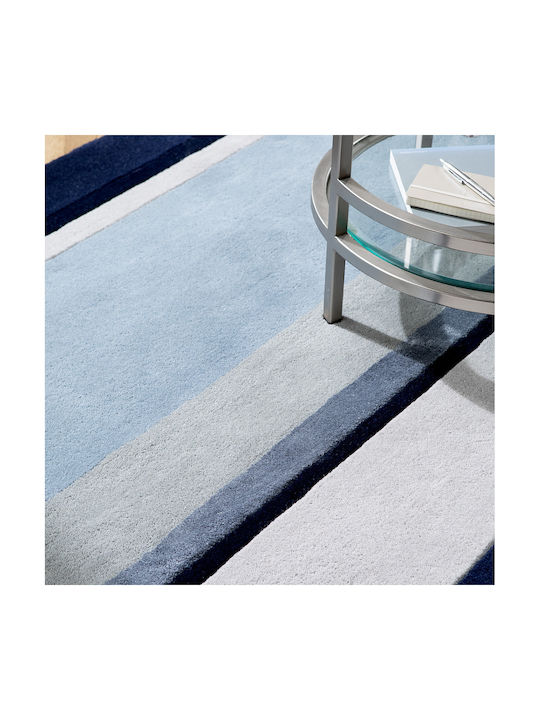 Laura Ashley Eaton Handgefertigt Teppich Rechteckig Wolle Dark Seaspray
