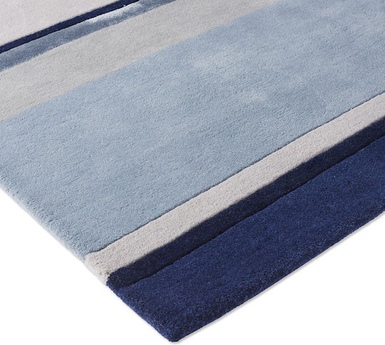 Laura Ashley Eaton Handgefertigt Teppich Rechteckig Wolle Dark Seaspray