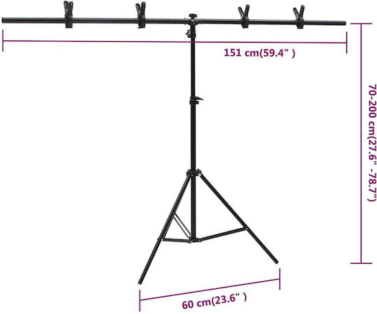 vidaXL Stand for Studio